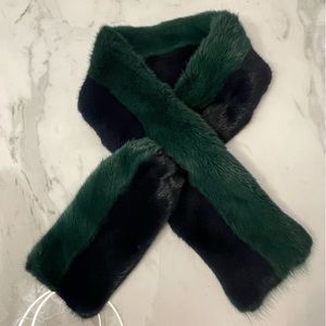 Real Mink Fur Scarf